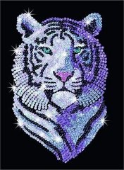 Набор для творчества Sequin Art BLUE Белый тигр SA1217