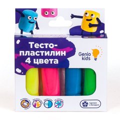 Набор для детской лепки GENIO KIDS «Тесто-пластилин 4 цвета» (TA1082)