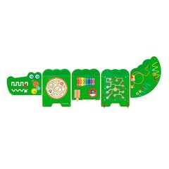Настінна іграшка Viga Toys бізіборд "Крокодил" (50346)