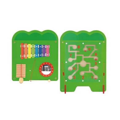 Настінна іграшка Viga Toys бізіборд "Крокодил" (50346)