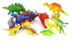 Животные динозавры 14 шт. в пакете
