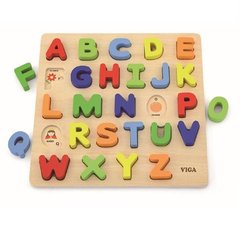 Набор для обучения Viga Toys "Алфавит: слово на букву" (50124)