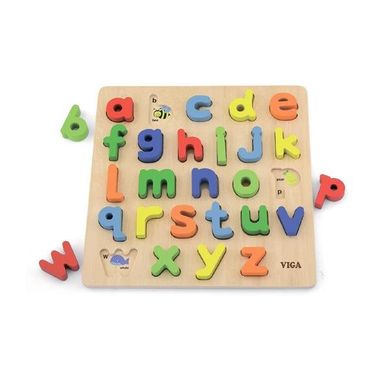 Пазл Viga Toys Мала буква алфавіту (50125)