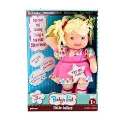 Лялька Baby's First Little Talker Навчайся говорити (блондинка)