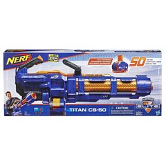 Игрушечное оружие НЁРФ ЭЛИТ Титан бластер со стрелами (E2865)