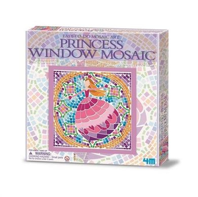 Набір для творчості 4M Мозаїка на вікно (в асортименті (Фея / Русалка / Принцеса) (00-04565)