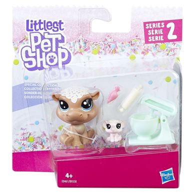 Фигурка Hasbro Littlest Pet Shop набор из двух петов Хиппо Рейр с аксессуарами (B9358_E0461)