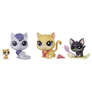 Игровой набор Hasbro Littlest Pet Shop семья котиков (B9346_E1014)