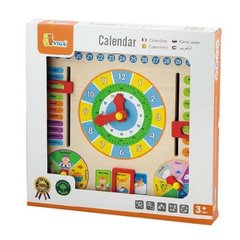 Игрушка Viga Toys "Часы и календарь" (59872)