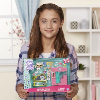 Игровой набор Hasbro Littlest Pet Shop mini Playset фото-комната (E0393_E1015)