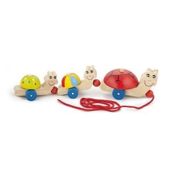 Игрушка-каталка Viga Toys "Черепашки" (59949)