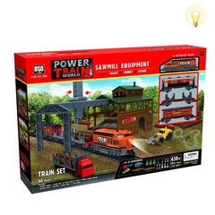 Набор игровой Baisiqi "Power Train World - лесопилка" (2083)