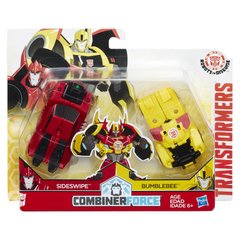 Игровой набор Hasbro Transformers Роботы под прикрытием – Крэш-Комбанер Сайдсвайп и Бамблби (C0628_C0630)