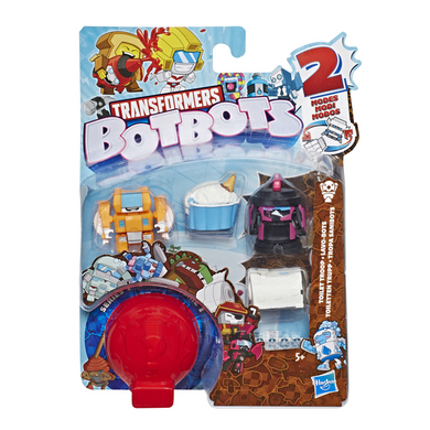 Игровой набор Hasbro Transformers из 5-ти трансформеров Ботботс Банная банда (E3486_E4137)