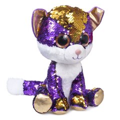 Мягкая игрушка с паетками Fancy "Блестяшки" котёнок Аметист (KGL0UP)