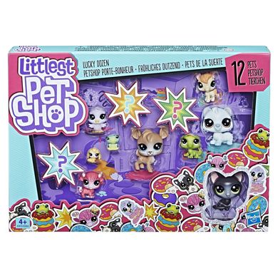 Игровой набор Hasbro Littlest Pet Shop коллекция петов "Счастливая дюжина- пончики" (E3034_E2072)