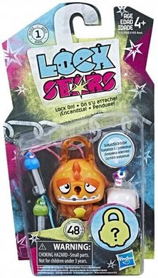 Набор Hasbro Lock Stars Orange Dinosaur Замочки с секретом (E3103_E3170)