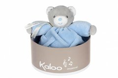 Мягкая музыкальная игрушка Kaloo Plume Мишка голубой 18 см в коробке K962313