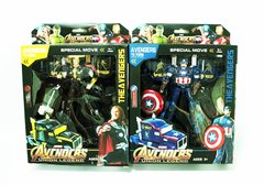 Герои "Avengers" в коробке