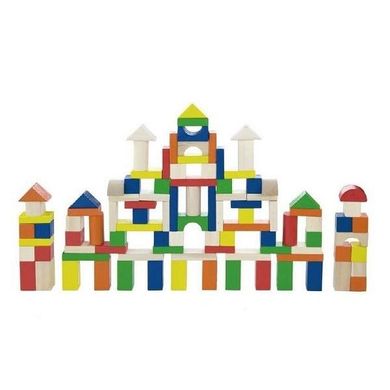 Набор строительных блоков Viga Toys 100 шт., 2,5 см (50334)