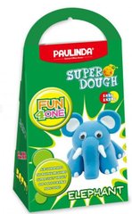 Масса для лепки Paulinda Super Dough Fun4one Слоник (подвижные глаза) PL-1543