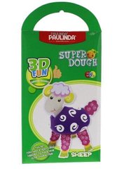 Масса для лепки Paulinda Super Dough 3D FUN Овца PL-081288