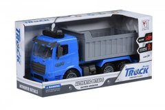 Машинка инерционная Same Toy Truck Самосвал синий со светом и звуком 98-611AUt-2