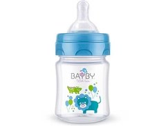 Бутылочка для кормления Baby BFB6101 120 мл 0 м + синяя