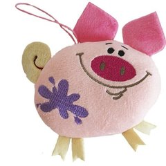 Мягкая игрушка-брелок Fancy поросёнок Гаррик розовый 11 см (PRG0U-1)