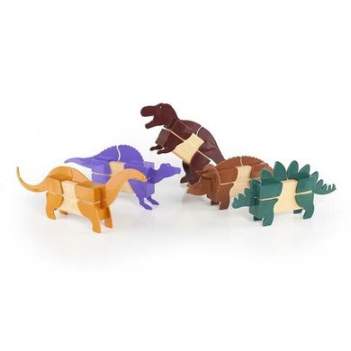Ігровий набір Guidecraft Block Mates Динозаври (без блоків) (G7602)