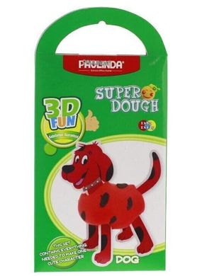 Масса для лепки Paulinda Super Dough 3D FUN Собака PL-081285