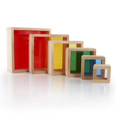 Набор блоков Guidecraft Block Play Цветная Пирамидка Guidecraft (G5066)