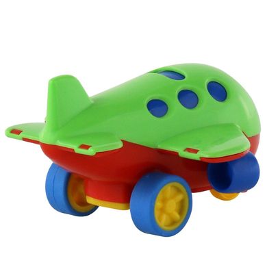 Игрушка Polesie самолётик с инерционным механизмом зеленый (52612-1)