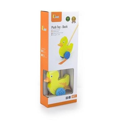 Игрушка-каталка Viga Toys "Утенок" (50961)