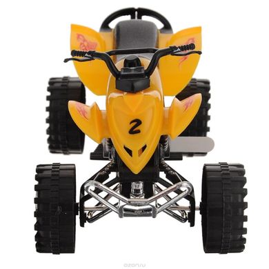 Игрушка Big Motors "Квадроцикл инерционный" жёлтый (6297-17-3)