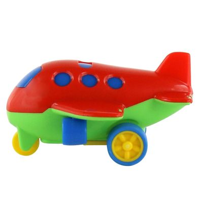 Игрушка Polesie самолётик с инерционным механизмом красный (52612-2)