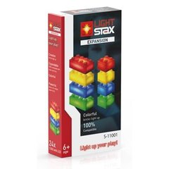 Кирпичики LIGHT STAX c LED подсветкой Expansion Красный, Желтый, Синий, Зеленый S11001