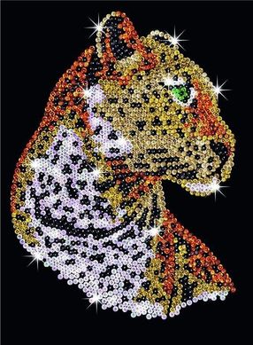 Набор для творчества Sequin Art BLUE Леопард SA1208