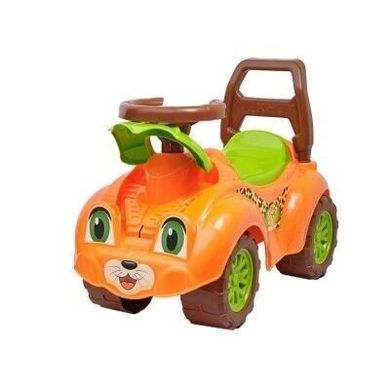 Автомобиль-каталка Technok для прогулок оранжево-зеленый (3268-1)