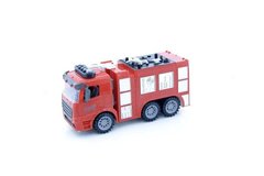 Машинка инерционная Same Toy Truck Пожарная машина со светом и звуком 98-618AUt