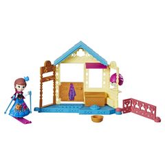 Игровой набор Hasbro Disney Frozen маленькие куклы холодное сердце (кукла и домик) (E0096_E0234)