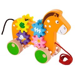 Іграшка-каталка Viga Toys "Коник" (50976)