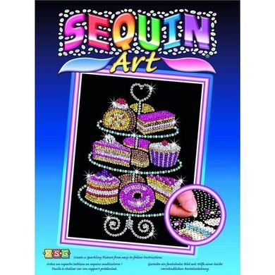 Набор для творчества Sequin Art BLUE набор пирожных SA1423