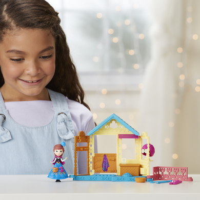Игровой набор Hasbro Disney Frozen маленькие куклы холодное сердце (кукла и домик) (E0096_E0234)