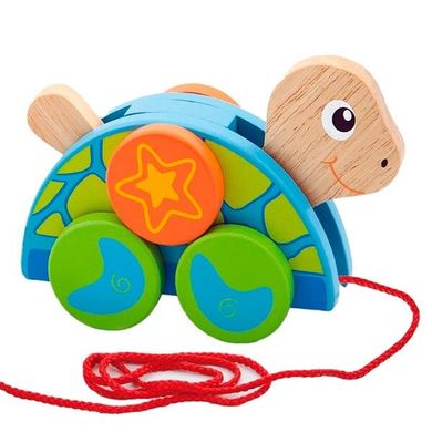 Іграшка-каталка Viga Toys "Черепаха" (50080)