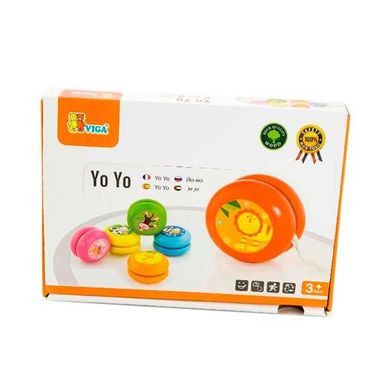 Іграшка Viga Toys Йо-йо, 12 шт. у дисплеї (53769)