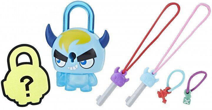 Набор Hasbro Lock Stars Blue Horned Monster Замочки с секретом (E3103_E3172)