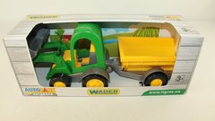 WADER Трактор - багги с ковшом и прицепом