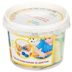 Набор Genio Kids-Art для детской лепки тесто-пластилин 15 цветов (TA1066V)