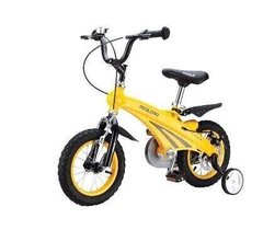 Дитячий велосипед Miqilong SD Жовтий 12` MQL-SD12-Yellow